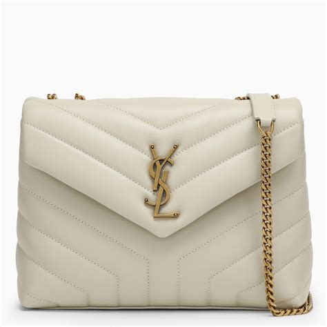 borsa ysl bianca grande|ysl saint laurent handbags.